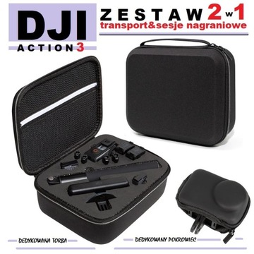 DJI OSMO ACTION 3 - zestaw 2w1 torba & pokrowiec