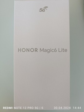 Smartfon Honor Magic6 Lite 8GB 256GB 5G czarny