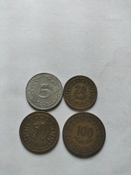 Zestaw monet - Tunezja 
