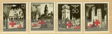 GG 1940 - Fi 52-55** czerwony krzyż