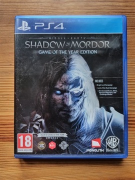  Shadow of Mordor PS4 używana 