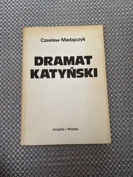 Książka „Dramat Katyński” Cz. Madajczyk