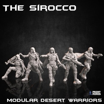 Sirocco Desert Warriors  x6