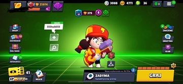 Konto Brawl Stars 25k (Skiny, Gemy, Wysokie Rangi)