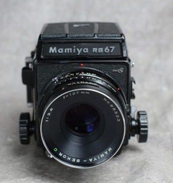 Mamiya RB67 Pro S + Sekor C 3.8/127