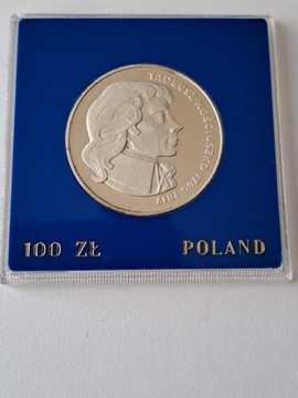 100 zł Tadeusz Kościuszko 1976r. 