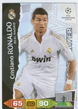 PANINI CHAMPIONS LEAGUE 11/12 RONALDO REAL