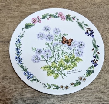 ROYAL WORCESTER Talerz w pudełku kwiaty 