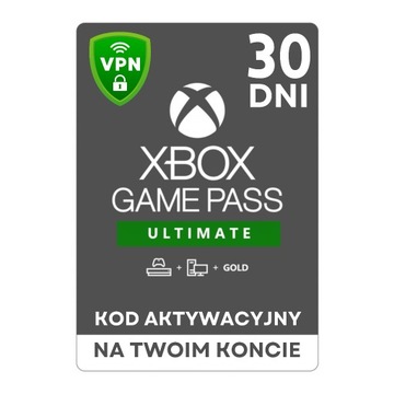 XBOX GAME PASS ULTIMATE 30 DNI KOD KLUCZ LIVE GOLD