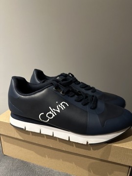 Sneakersy Calvin Klein Jeans r.43 granatowe