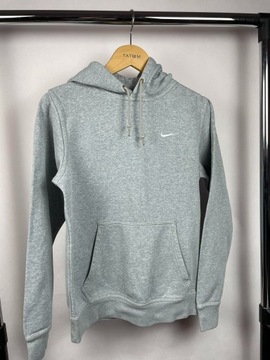 Bluza Nike Basic z Kapturem - Rozmiar S - Szara