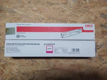 Toner OKI C3520 C3530 MC350 MC360 Magenta 43459370