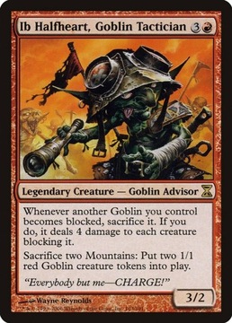 Ib Halfheart, Goblin Tactician Magic MTG