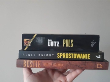 Książki NOWE - Puls, Sprostowanie, Bestie.
