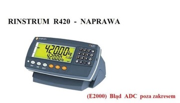  Rinstrum R420 - NAPRAWA