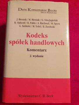 Kodeks spółek handlowych. Komentarz 