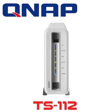 QNAP TS-112 + Dysk twardy Seagate 4TB 