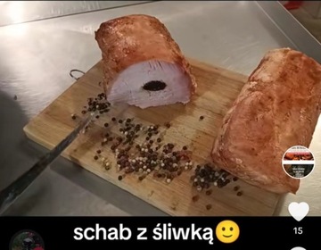 Schab z śliwką 1 kg