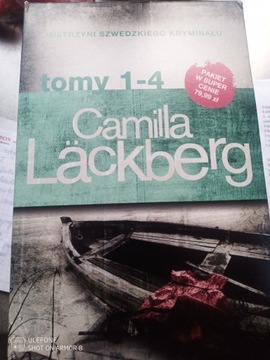 Camilla Lackberg zestaw 4 ksiązek