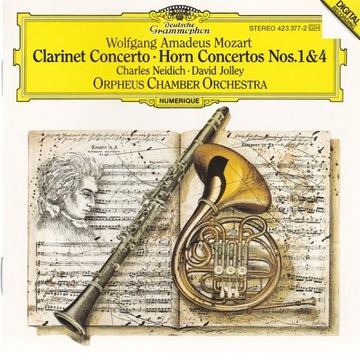 Mozart / Clarinet , Horn Conc / Orpheus Chamber O.