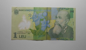 stary banknot polimer Rumunia