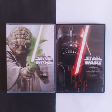 DUBBING Gwiezdne Wojny PL DVD 1-6 Star Wars kompl