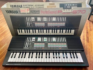 Yamaha PSS-570 keyboard - organy 
