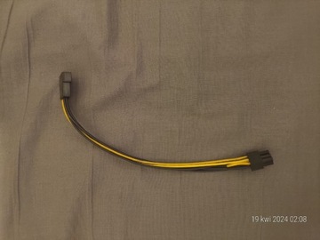 Kabel do zasilacza adapter z molex na 6pin #2