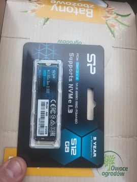 Sprzedam Dysk SP M.2 2280 SSD 512 P34A60 NVMe 1.3