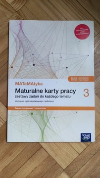 MATeMAtyka 3 karty pracy Zakres rozszerzony