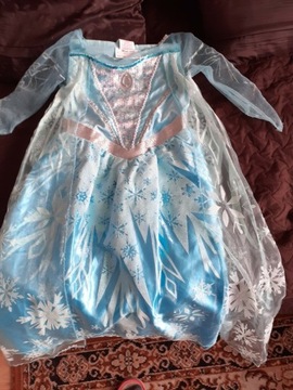 Sukienka Elsa: rozmiar 116