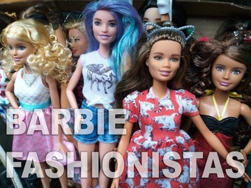 Lalki Barbie Fashionistas i inne - bardzo dużo !