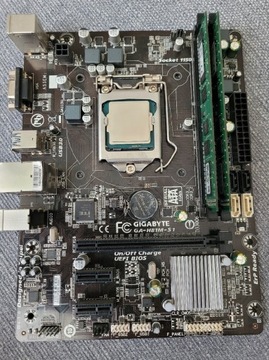 Zestaw GA-H81M-S1 + Pentium G3430 + 8GB DDR3
