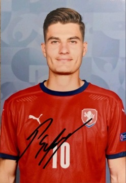 Autograf Patrik Schick! Bayer, RB Lipsk, Czechy