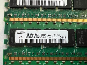 Pamięć SAMSUNG 1GB PC2-3200R -M393T2950BG0-CCC