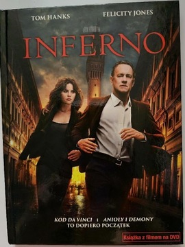 Inferno film dvd z książeczką Tom Hanks