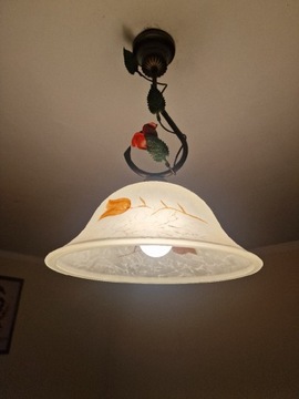 Lampa wisząca sufitowa róża