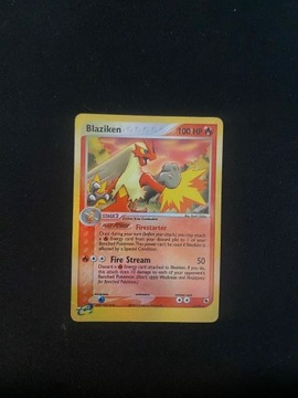 Pokemon Blaziken Reverse 3/109 Ruby & Sapphire