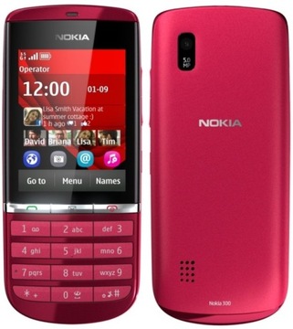 Nokia 300 PL, Dotyk, 100% sprawna, Ładna, 