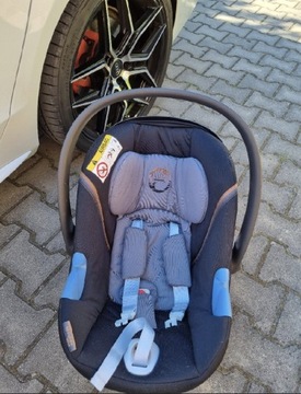 Fotelik cybex aton m I baza isofix