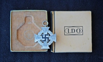 RARE! Pudełko LDO + Krzyż Treudienst für 25 Jahre