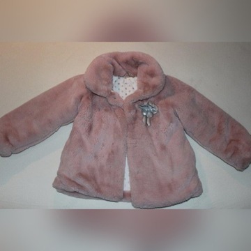 Futro kurtka różowa Wójcik Lady Diamond r. 134