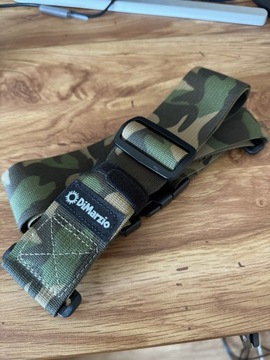 Pasek gitarowy DiMarzio Cliplock Camo Strap NOWY