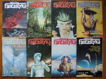 Fantastyka nr 5, 7, 9, 10, 11,12  1987