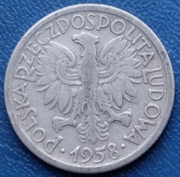 2 zł  1958 r. Kłosy