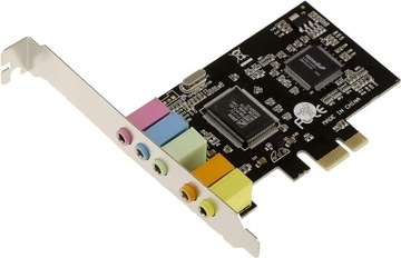 Karta dźwiękowa PCI-E CMI8738 5.1-kanałowa