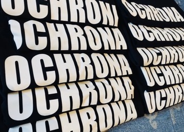 Koszulka t-shirt Ochrona rozmiar XL