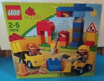 Lego Duplo Mój pierwszy plac budowy 10518