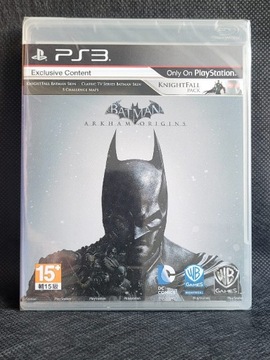 Batman Arkham Origins PS3 nowa 
