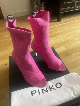 Piękne różowe szpilki sandały Pinko 37